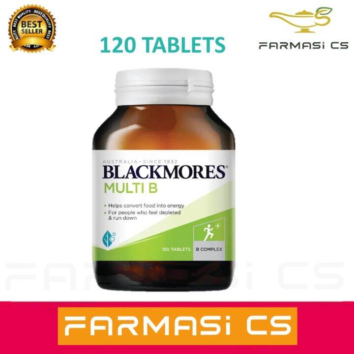 BLACKMORES Multi B 120 Tablets EXP:03/2025 [ Vitamin B Complex ] | Lazada