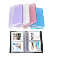 64 Pockets Book Album For Fujifilm Instax Instant Mini 11 9 8 7s 70 25 50s 90 Mini Films 3/4 Inch Photo Paper Film Card Holder  Photo Albums