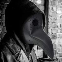 ยุคกลางตลก Steampunk Plague Doctor Bird หน้ากาก Latex Punk Cosplay หน้ากาก Beak ผู้ใหญ่ฮาโลวีนกิจกรรมคอสเพลย์หน้ากากปิดหน้า Props