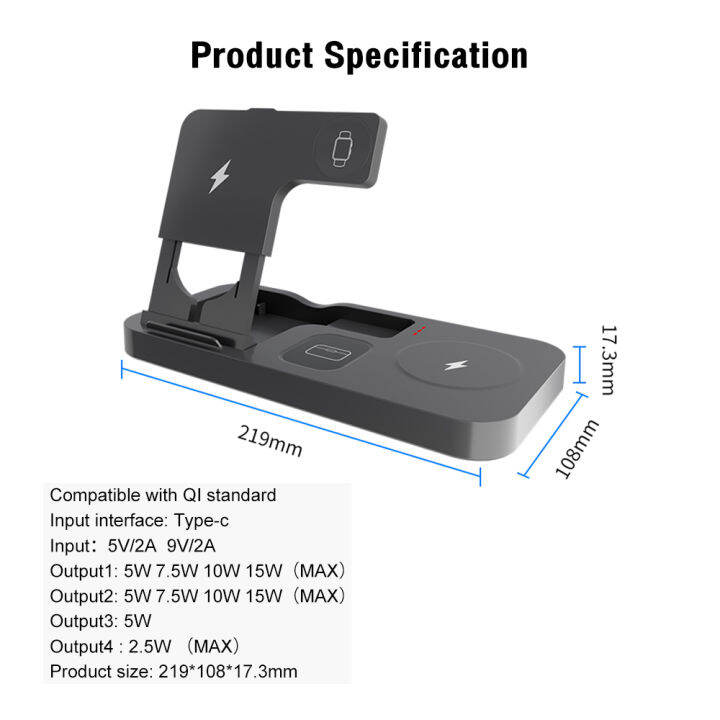 แท่นชาร์จ-ow-02-4-in-1-wireless-charger-แท่นชาร์จไร้สาย-ที่ชาร์จไร้สาย-ชาร์จมือถือ-ชาร์จสมาร์ทวอช-ชาร์จหูฟัง-รับประกันสินค้า-6-เดือน-mobuying