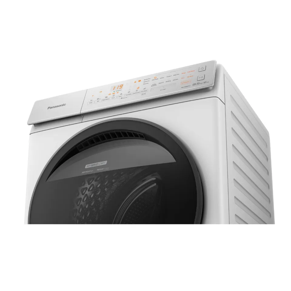 Panasonic NA-S956FC1WP 9.5/6kg Gentle Dry and Hygienic Front Load