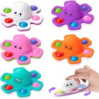 Antistress Push Bubbles Fidget Spinner for Kids and Adults Face-Changing Sensory Toy for Autistic Children Anxiety Relief Gifts