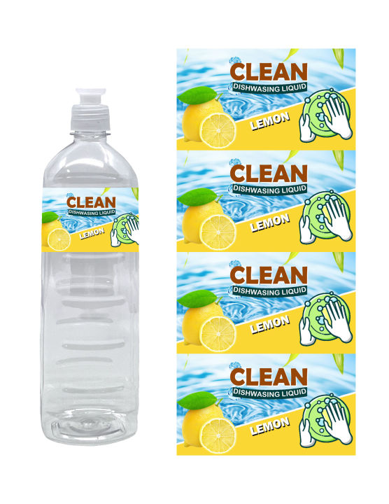 Premium Sticker Label For Dishwashing Liquid Pcs Lazada Ph