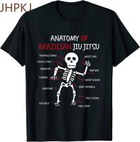 Creative Funny Anatomy of Brazilian BJJ MMA Jujitsu Men T-Shirt Short Sleeve Casual  O-Neck Tshirt 4XL 5XL 6XL