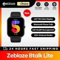 ❈ஐ [The New 2023] Zeblaze Btalk Lite Bluetooth Calling Smart Watch 24H Health Monitor 100 Sport Modes 200 Watch Faces Smartwatch