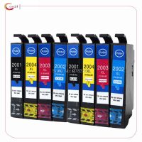 8แพ็ค Epson ที่รองรับตลับหมึก Xl T200สำหรับ Expresshom Xp200 Xp300 Xp310 Xp400 Xp410ตลับหมึกเครื่องพิมพ์