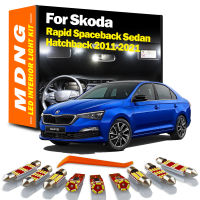 MDNG สำหรับ Rapid NH1 NH2 NH3 Spaceback ซีดาน Hatchback 2011-2017 2018 2019 2020 2021ยานพาหนะ LED มหาดไทยแสงชุด C An BUS