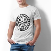 Vegvisir Runes Viking Navigator T Shirt Futhark Cotton Man Tshirt Graphic Tshirt Funny