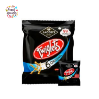 Jacobs Twiglets 6x24g เจคอบ ทวิกเล็ต 6x24g กรัม