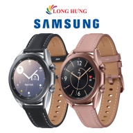 Đồng hồ thông minh Samsung Galaxy Watch 3 viền thép dây da - Hàng Chính Hãng - Đa dạng màu sắc lựa chọn Màn hình Super AMOLED sắc nét Cường lực Gorilla Glass Dx+ chống trầy cực tốt thumbnail