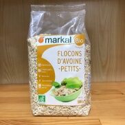 MARKAL Yến mạch hữu cơ cán mỏng dùng chế biến ăn dặm cho bé từ 6 tháng tuổi