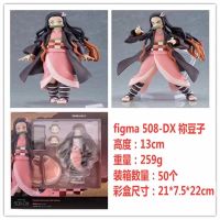 鬼灭之刃 figma 508-DX 灶门祢豆子 豪华版 可动手办摆件礼物