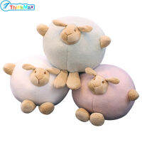 THINKMAX น่ารักการ์ตูนรอบบอลยัดไส้แกะตุ๊กตาโยนหมอนของเล่นตกแต่ง