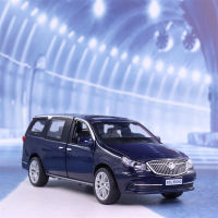 Nicce 1:32 Buick Gl8ธุรกิจรถ Mpv ล้อแม็กรถยนต์รุ่นจำลองแสงเสียงดึงกลับรถของเล่นตกแต่งเด็กคอลเลกชัน F267