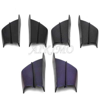 รถจักรยานยนต์ Winglet อากาศพลศาสตร์ปีกสปอยเลอร์สำหรับฮอนด้า CBR650F CBR500R CBR1000RR Yamaha BWS RS JOG JOE GP