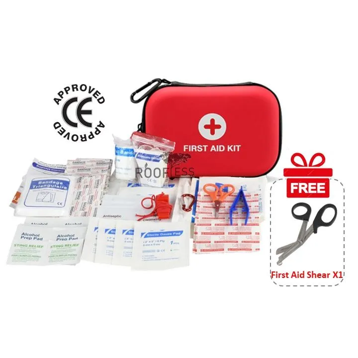 ROOFLESS First Aid Kit Waterproof Case Medical Kit First Aid Set