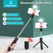 Doomhot gậy selfie bluetooth với đèn chiếu sáng phụ điện thoại di động giá