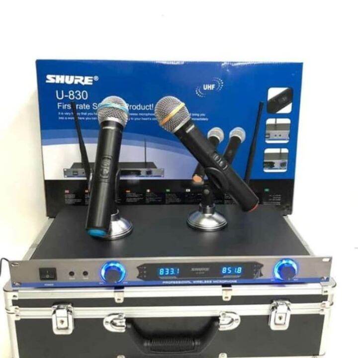 Mic Wireless SHURE U830 Lazada Indonesia