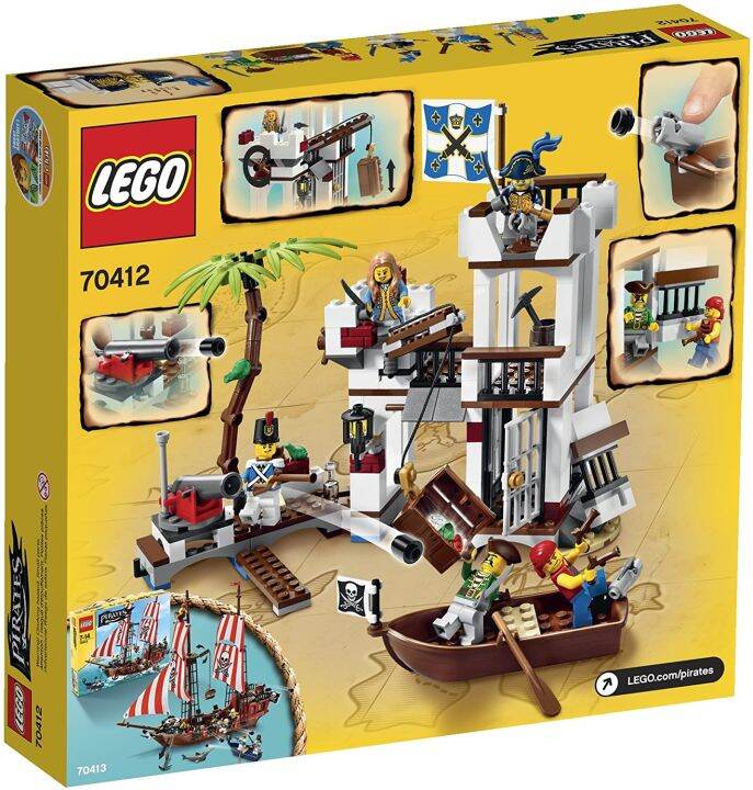 Lego Pirates Soldier Fort 70412 (234 Pieces) Birthday Gifts Children's 