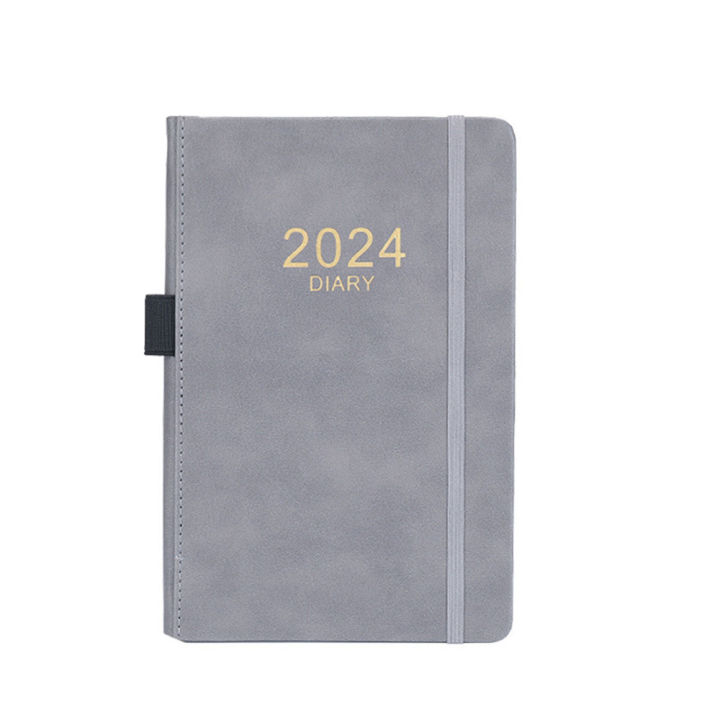 สมุดวางแผน2024ภาษาอังกฤษ-agend-planner-รายปีเครื่องมือวางแผนกำหนดการรายวันรายการที่ต้องทำสมุดบันทึก-a5ภาษาอังกฤษ