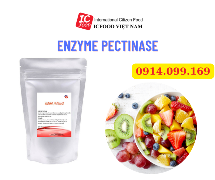 Enzyme Pectinase dùng cho thực phẩm 100g Lazada.vn