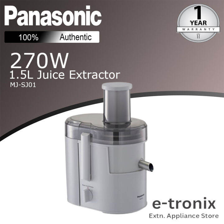Panasonic MJSJ01 Juice Extractor 1.5L Lazada PH