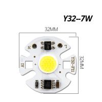 LED COB Chip 220V 110V 50W 30W 20W 10W 3W 5W 7W 9W F6040 Y27 F4050ชิป Y32ลูกปัด Led ไม่มีโปรแกรมควบคุมที่จำเป็นแถบไฟ LED 7นิ้ว DIY