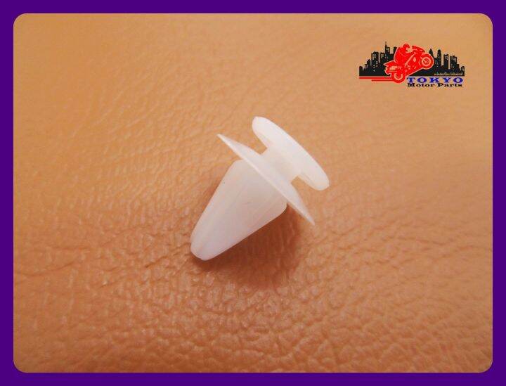 mitsubishi-triton-front-grille-locking-clip-set-10-pcs-white-กิ๊บล็อคกระจังหน้า-10-ตัว-สีขาว-สินค้าคุณภาพดี