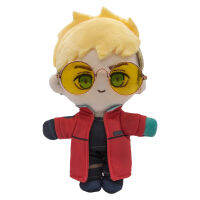 Vash The Stampede ตุ๊กตาคอสเพลย์ของเล่นนิ่มลายการ์ตูนของขวัญวันเกิดวันคริสต์มาสมาสคอตตุ๊กตามือ