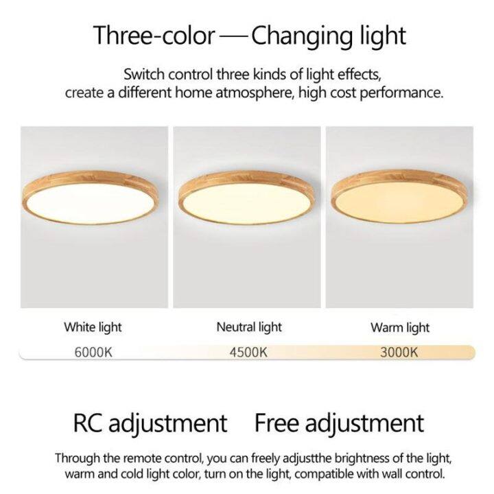 ts-led-ทำจากไม้-โคมไฟเพดาน-โคมไฟเพดานไม้-ไฟติดห้องนอน-ไฟติดเพดานห้อง-ไฟ-led-ฝ้าเพดาน-โคมไฟห้องครัว