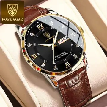 Wholesale POEDAGAR Top Brand Luxury Men's Watch 30m Waterproof