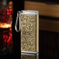 Eco-friendly Ashtray Portable Travel Ash Storage Bag Aluminum Alloy 8 Pcs Ciggarett Cover Hard Boxes with Keychain