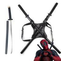 2022ใหม่61ซม. Marvel Deadpool Katana Pu อนิเมะวิญญาณฟิกเกอร์นินจาดาบซามูไรดาบอุปกรณ์ประกอบการ Cosplay สำหรับเป็นของขวัญของเล่นเยาวชน