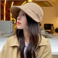 HOT★2022 Women Autumn Winter Warm Plush Fishermans Hat Korea Casual All-match Equestrian Hat Outdoor Cycling Thickened Baseball Cap