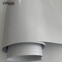 50x500cm White Perforated One Way Vision Print Media Vinyl Window Film Self Adhesive