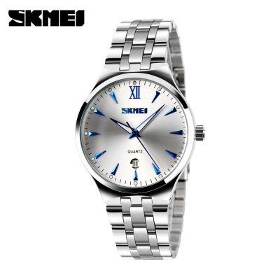 Mens Watches Top Brand Luxury Calendar Fashion Watch 3Bar Waterproof Quartz Wristwatches relogio masculino SKMEI 2019