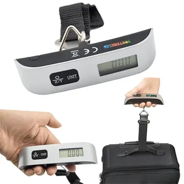 1pc Portable Handheld Electronic Scale With Large Hook For Weighing Up To  50kg Of Express Packages, Luggage, Fish For Home Use