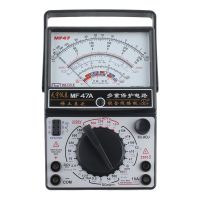 MF-47A Multitester มัลติมิเตอร์เครื่องทดสอบอะนาล็อกพร้อมความต่อเนื่อง Buzzer ฟรี AA DC/AC Current Meter Test