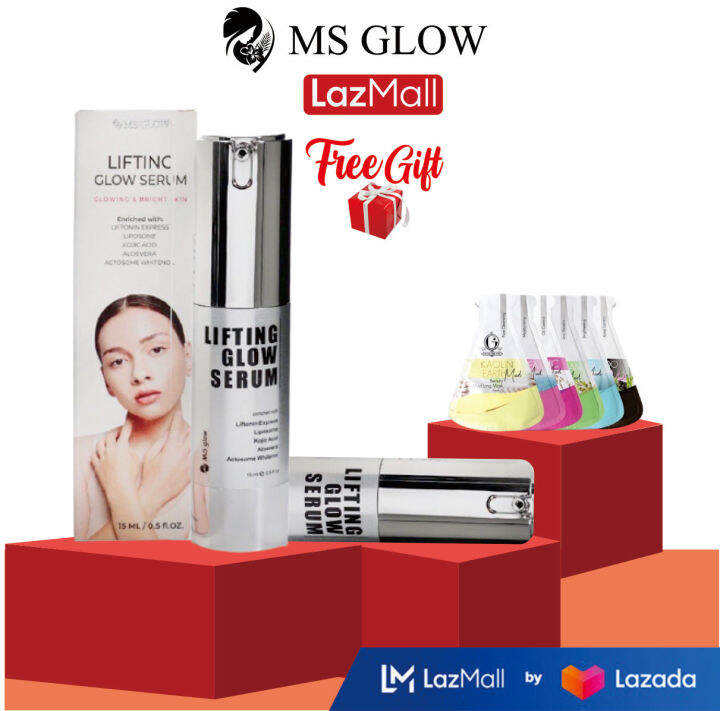 MS GLOW SERUM LIFTING ORIGINAL BPOM | Lazada Indonesia