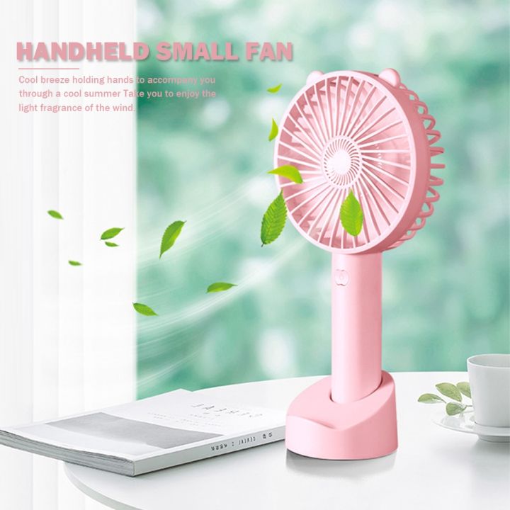 yf-usb-pink-mini-handheld-fan-portable-creative-desktop-office-silent-camping-fans-air-circulators-cooler-for-kids