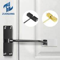 ☬►❖ ZG Stainless Steel Door Closer Adjustable Force Pulley Mute Automatic Door Closing Device Suitable For Many Types Of Doors