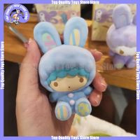 Sanrio Rabbit Series Blind Box Mysterious Box Flocking Cinnamoroll/Kurumi Trend Toy Mini Figure Kawaii Room Decoration Gifts