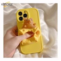 เคส KISSCASE เมาส์รูปชีสแบบลดความดันสำหรับ IPhone 14 13 12 11 Pro Max 14 Plus X XSMAX XR แบบเต็มรูปแบบเคสป้องกันสำหรับ IPhone 14 Pro Max