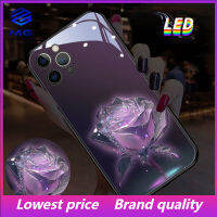 มก. ไฟ LED สำหรับ S22Plus เคสโทรศัพท์ซัมซุง S23ULTRA S23Plus S21Plus A51 S22ULTRA S20PLUS A53 A73 A12 A14 A72 A71 A52 A32 A21S NOTE10 10Plus NOTE20ultra กุหลาบคริสตัลลายแฟนตาซี