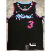 22 23 Newest [hot pressed]A Jersey Miami WE 19- season black basketball