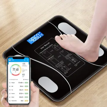 Round Body Digital Scale Human Weight Measuring Toughened Glass Bathroom  Scales Floor Electronic Weighs Digital Gramera Balance
