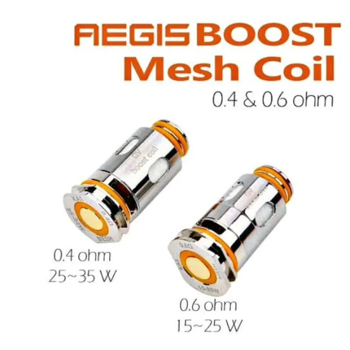 [Ship Today] 1PC Aegis Boost & Aegis Boost Plus & Aegis Hero Mesh Coil ...