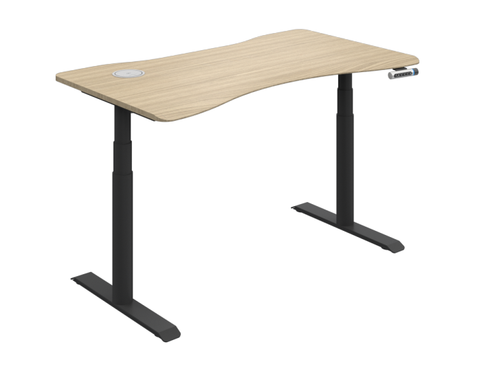 โต๊ะทำงานปรับระดับ-รุ่น-limber-solid-wood-ขนาด-140wx80dx65-125h-cm-จัดส่งสินค้าพร้อมติดตั้งเฉพาะในเขต-กทม-และปริมณฑล