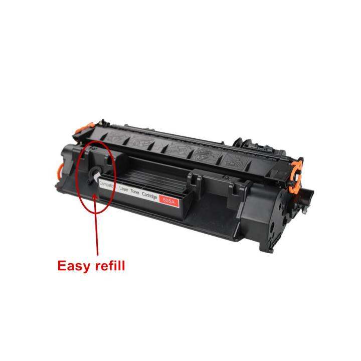 Replacement CE505A 05A Compatible Toner Cartridge for use in HP Printer ...