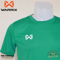 WARRIX เสื้อกีฬาสีล้วน เสื้อฟุตบอล WA-FBA571 สีเขียวมิ้นท์ G5 วาริกซ์ วอริกซ์ ของแท้ 100%